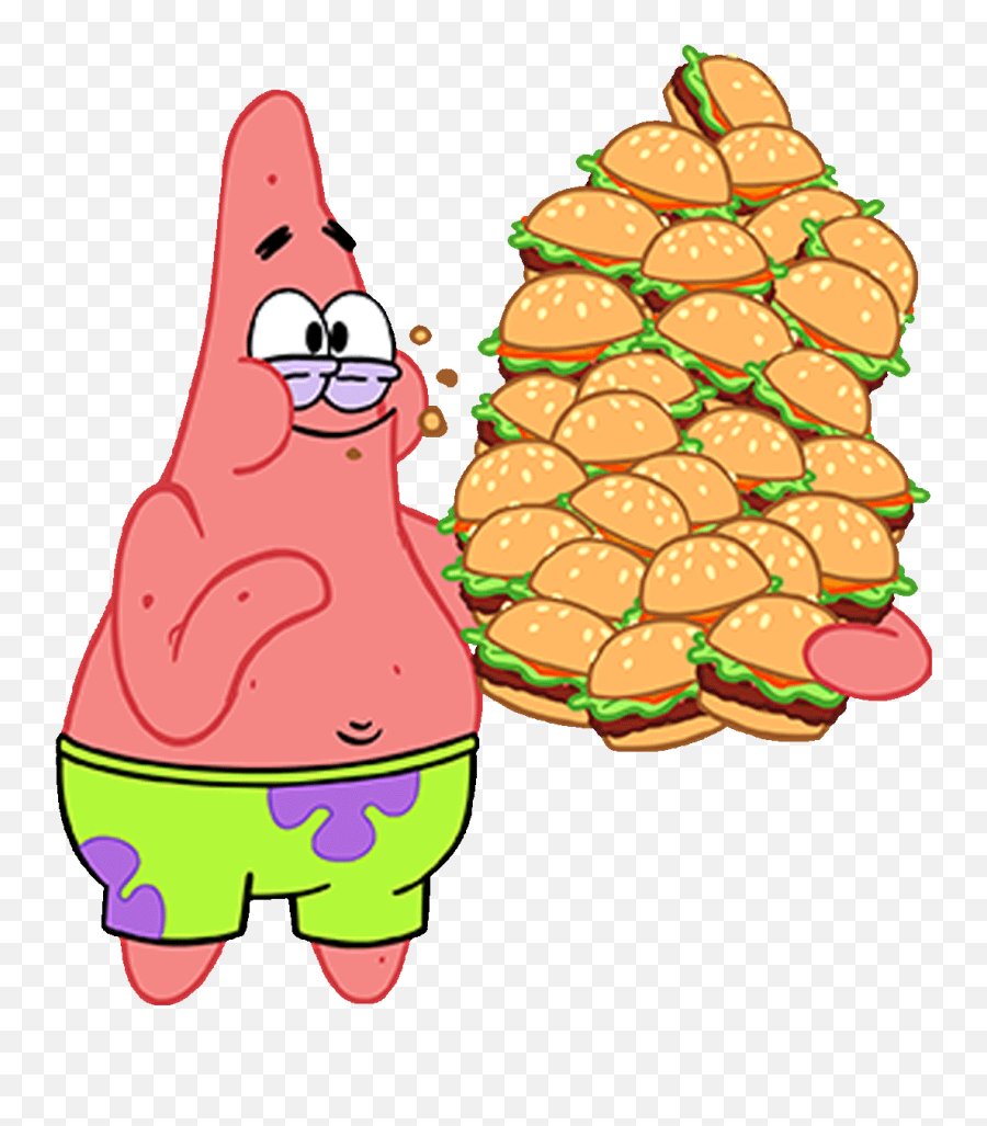 Patrick Star Eating People Horror Page 1 - Line17qqcom Transparent Patrick Gif Emoji,Patrick Star Emoji