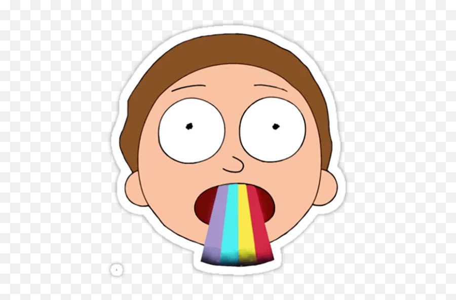 Rick Morty Stickers - Live Wa Stickers Emoji,Rick And Morty On Emotion