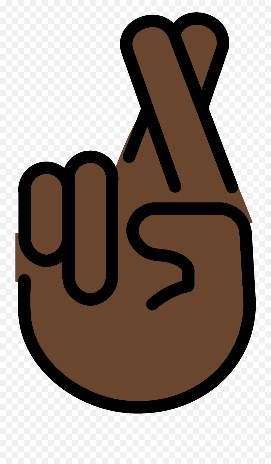 Victory Hand Emoji Clipart - V Sign,Hand Symbol Emoji