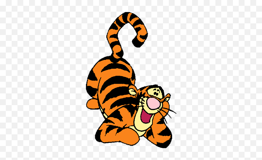 Love Is Cartoon Tigger Pooh - Animal Figure Emoji,Tigger Emoji