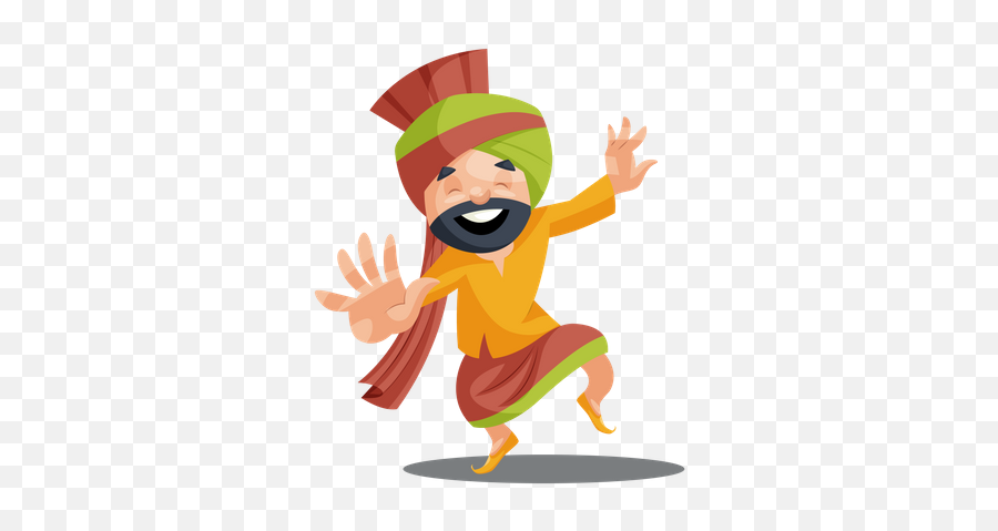 Best Free Punjabi Man Illustration Download In Png U0026 Vector Emoji,Copy Paste Guy Dancing Emoji