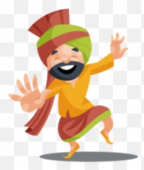 Best Free Punjabi Man Illustration Download In Png U0026 Vector Emoji,Copy Paste Guy Dancing Emoji