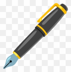 Fountain Pen Emoji,Panitbrush Emoji