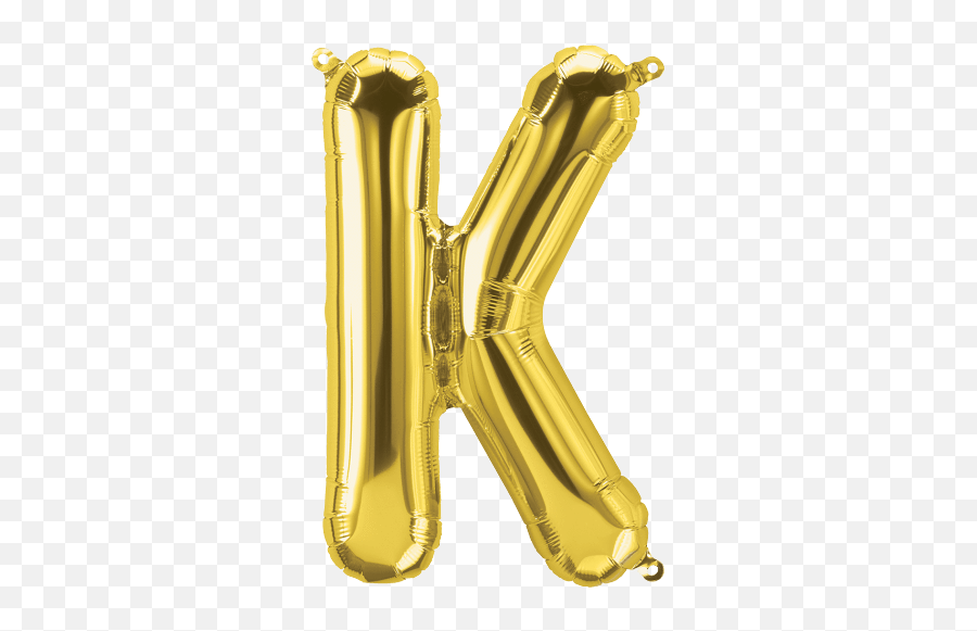 Gold Letter K 16 Balloon Emoji,Skull Emoji K/