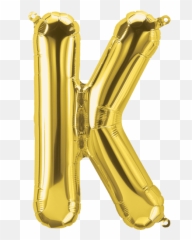 Gold Letter K 16 Balloon Emoji,Skull Emoji K/