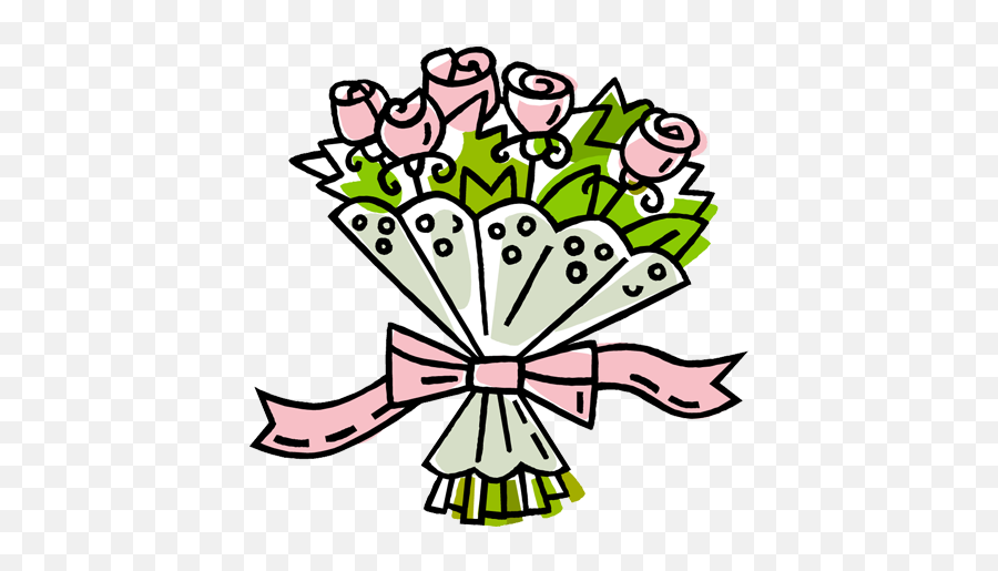 Free Dozen Cliparts Download Free Clip Art Free Clip Art - Wedding Bouquet Cartoon Png Emoji,Boquet Emoji