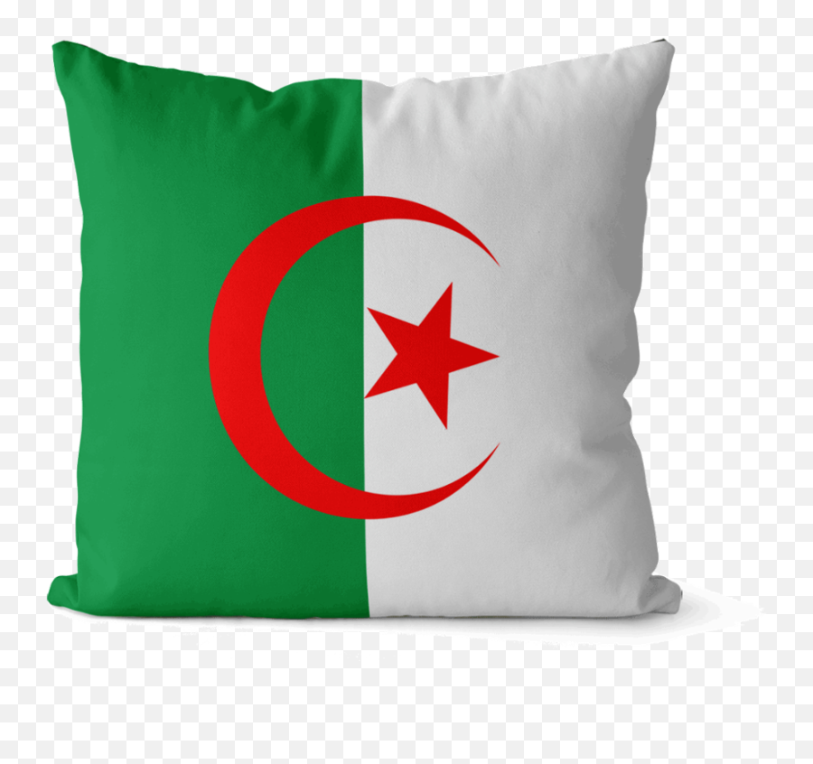 Algeria Throw Pillow Decorative Pillow Cushion Covers Emoji,Bigben Emoji