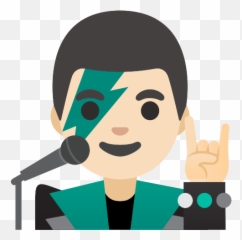 Singer20with20microphone Svg Vectors And Icons - Png Repo Emoji,Discord Sign Language Emojis
