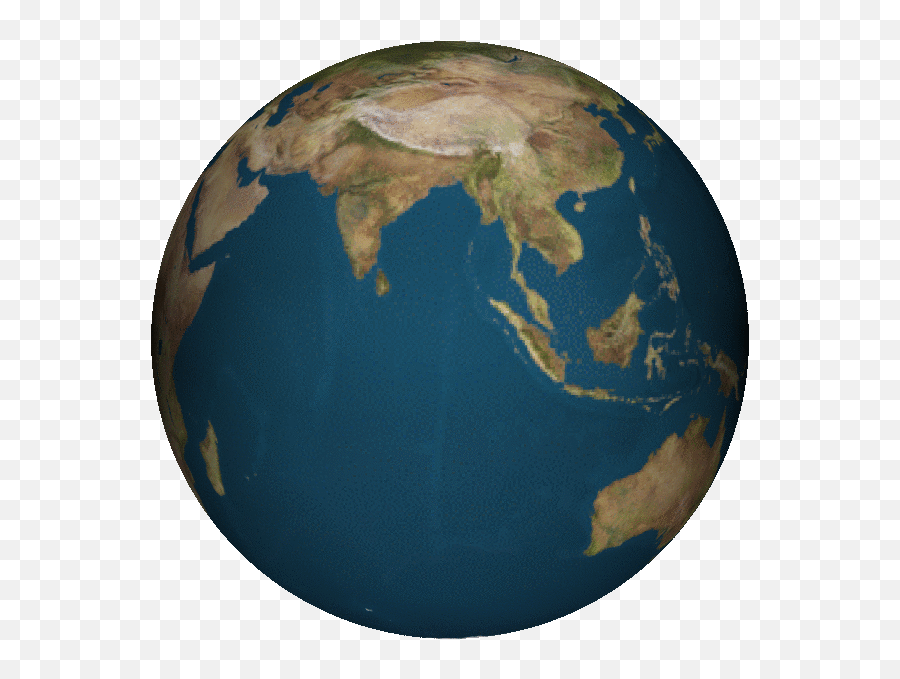 Rotating Animated Globe Spinning - Spinning Earth Animated Gif Emoji,Rotating Emoji