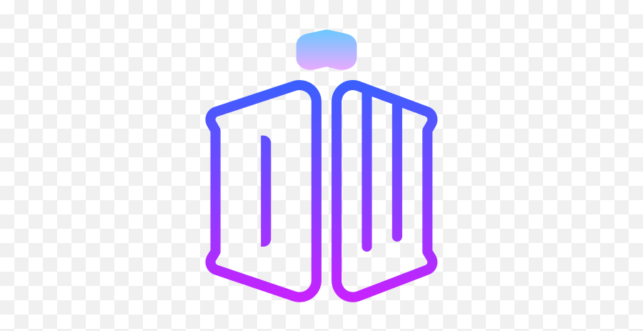 Doctor Who Icon - Vertical Emoji,Tardis Emoji Android