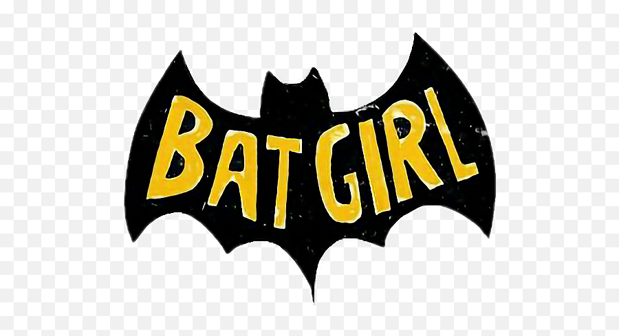 Batgirl Dccomics Batman Sticker - Batgirl Png Logo Emoji,Batman Emoji Text