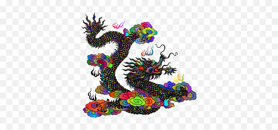 200 Free Beast U0026 Dragon Vectors - Pixabay Dragon Emoji,Drake Emojis