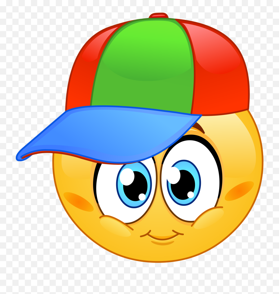 Baseball Cap Emoji Sticker - Emoji Com Bone Png,Blue Cap Emoji