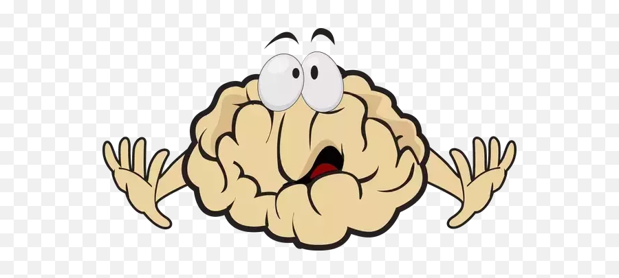 How To Stop Overthinking And Live In - Cartoon Brain Logo Png Emoji,Wasting Your Emotions