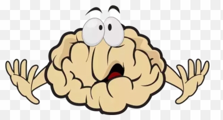 How To Stop Overthinking And Live In - Cartoon Brain Logo Png Emoji,Wasting Your Emotions