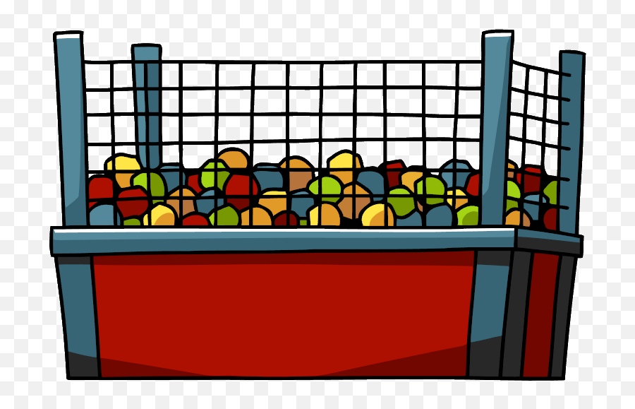 Biting Lip Clipart - Ball Pit With Net Png Download Full Ball Pit Clipart Png Emoji,Biting Lip Emoji