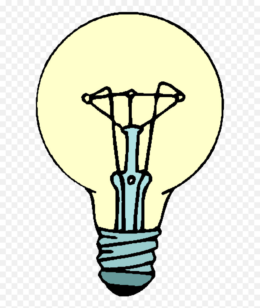 Light Bulb Lightbulb Clip Art Free Vector Image 7 2 - Clipartix Light Bulb Png Emoji,Light Bulb Emoji