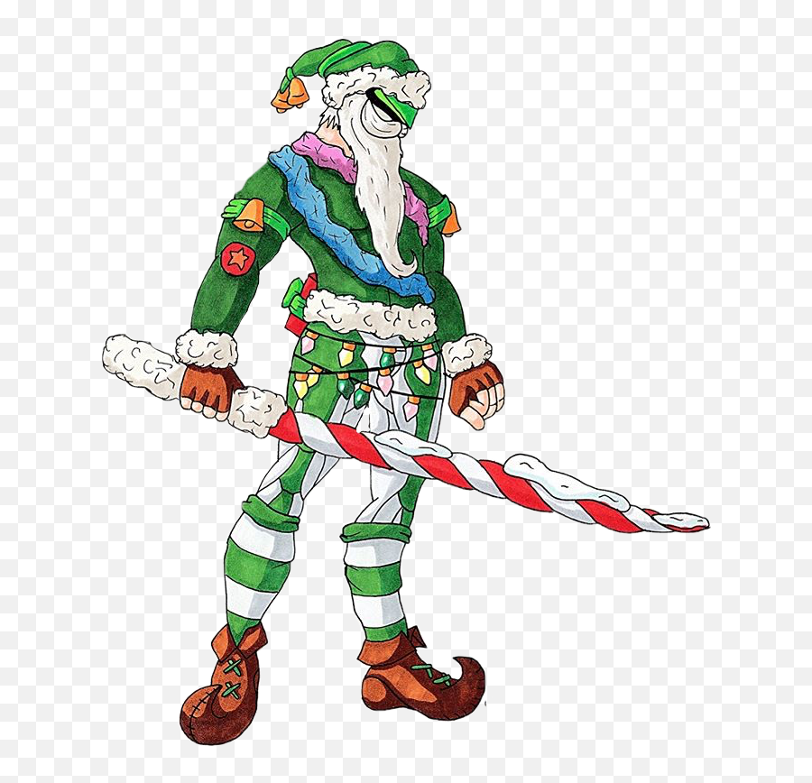 Genji Overwatch Christmas Sticker - Fictional Character Emoji,Genji Emojis