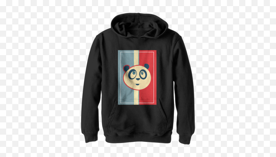 Panda Boyu0027s Pullover Hoodies Design By Humans - Hoodie Emoji,Angel Heart Kawaii Emoticon