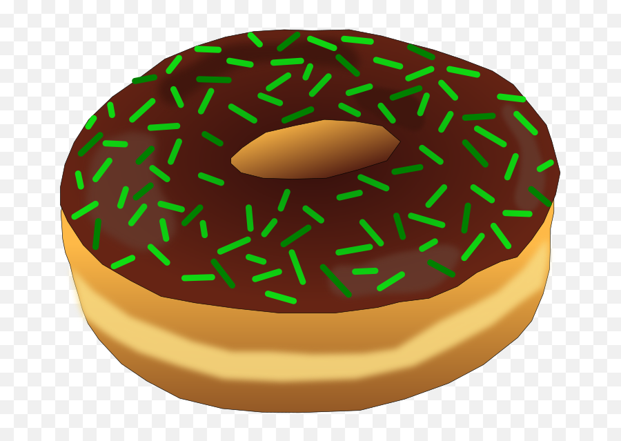 Openclipart - Clipping Culture Donut Cake Clipart Free Emoji,Saint Patrick Emoticons Samsung