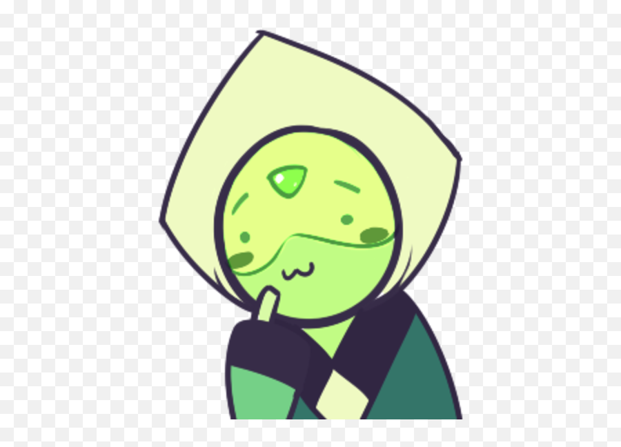 Peridot Nyoron - Fictional Character Emoji,Facebook Peridot Emoji