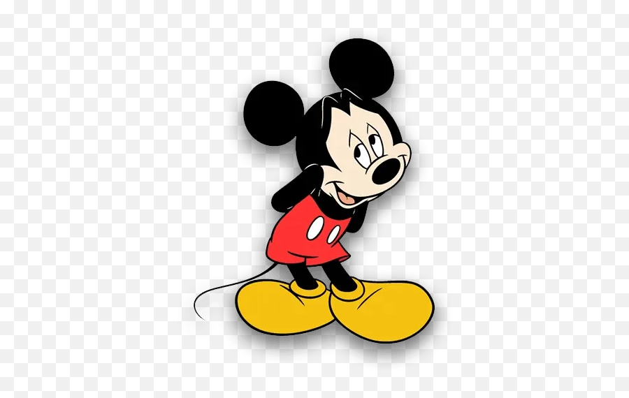 Mickey And Minnie Mouseu201d Stickers Set For Telegram - Mickey Mouse Emoji,Mickey Minnie Mouse Emoticon