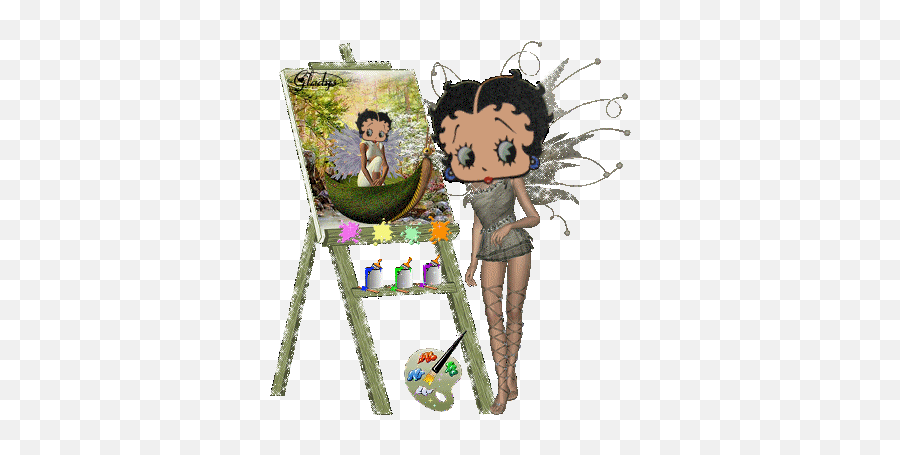 Betty Boop Boop Gif Fairy Angel - Betty Boop Emoji,Fairies That Mess With Emotions