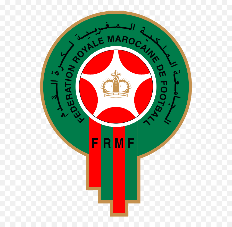 Marrocos Em 2021 Marrocos Escudos De Futebol Seleção Do - Morocco National Football Team Logo Png Emoji,Football Apple Cup And Emojis