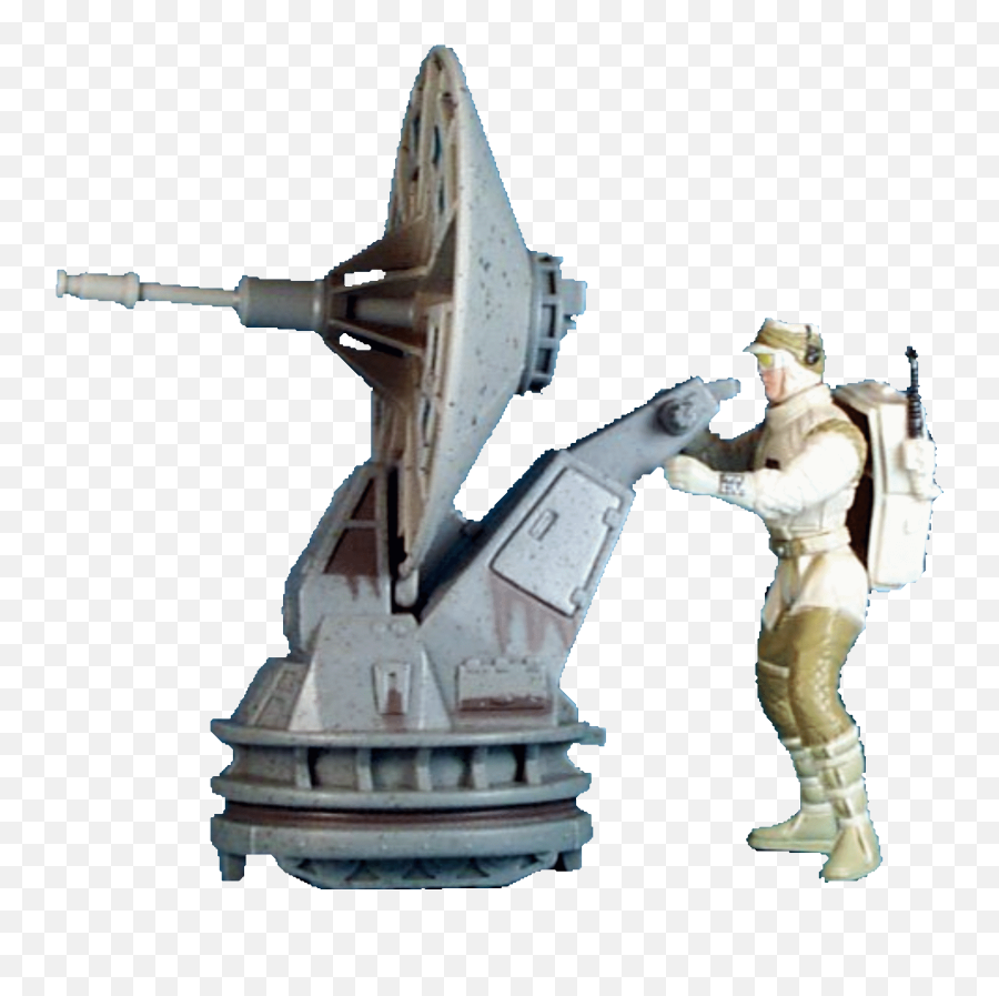 Deluxe Hoth Rebel Soldier With Anti - Star Wars Laser Cannon Hoth Emoji,Laser Cannon Emoticon