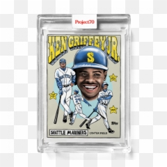 Topps Project 70 Cards Artwork Emoji,1995 Emotion Ken Griffey