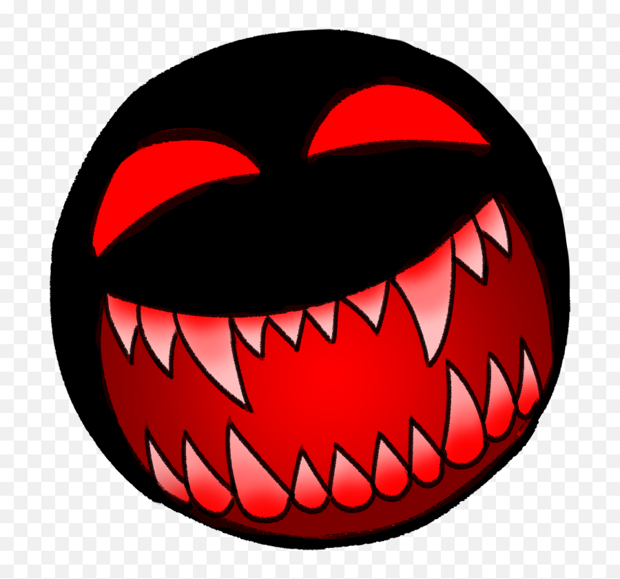 Sketchyred - Happy Emoji,Fang Grin Emoticon