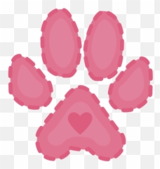 Cute Heart Pawprint Transparent Png U0026 Svg Vector - Dog Paw Print Emoji,Rottweiler Emoticons