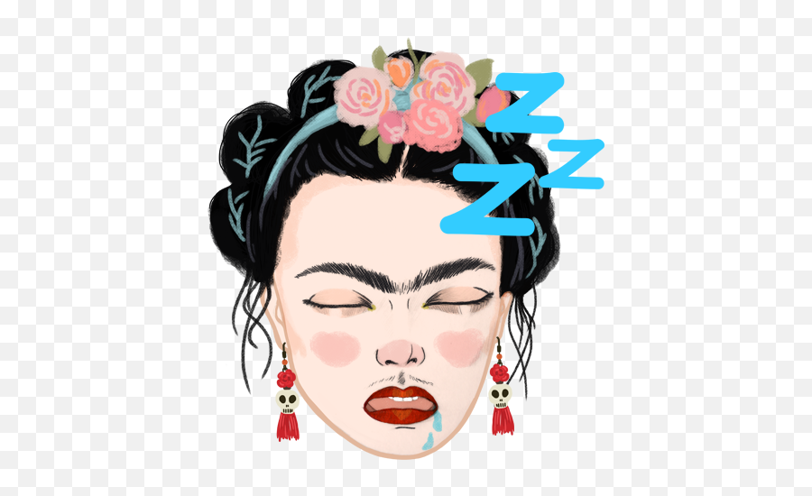 Wuwu People - Frida Kahlo Emoji Design On Behance,Emoji Supported By Pinterest