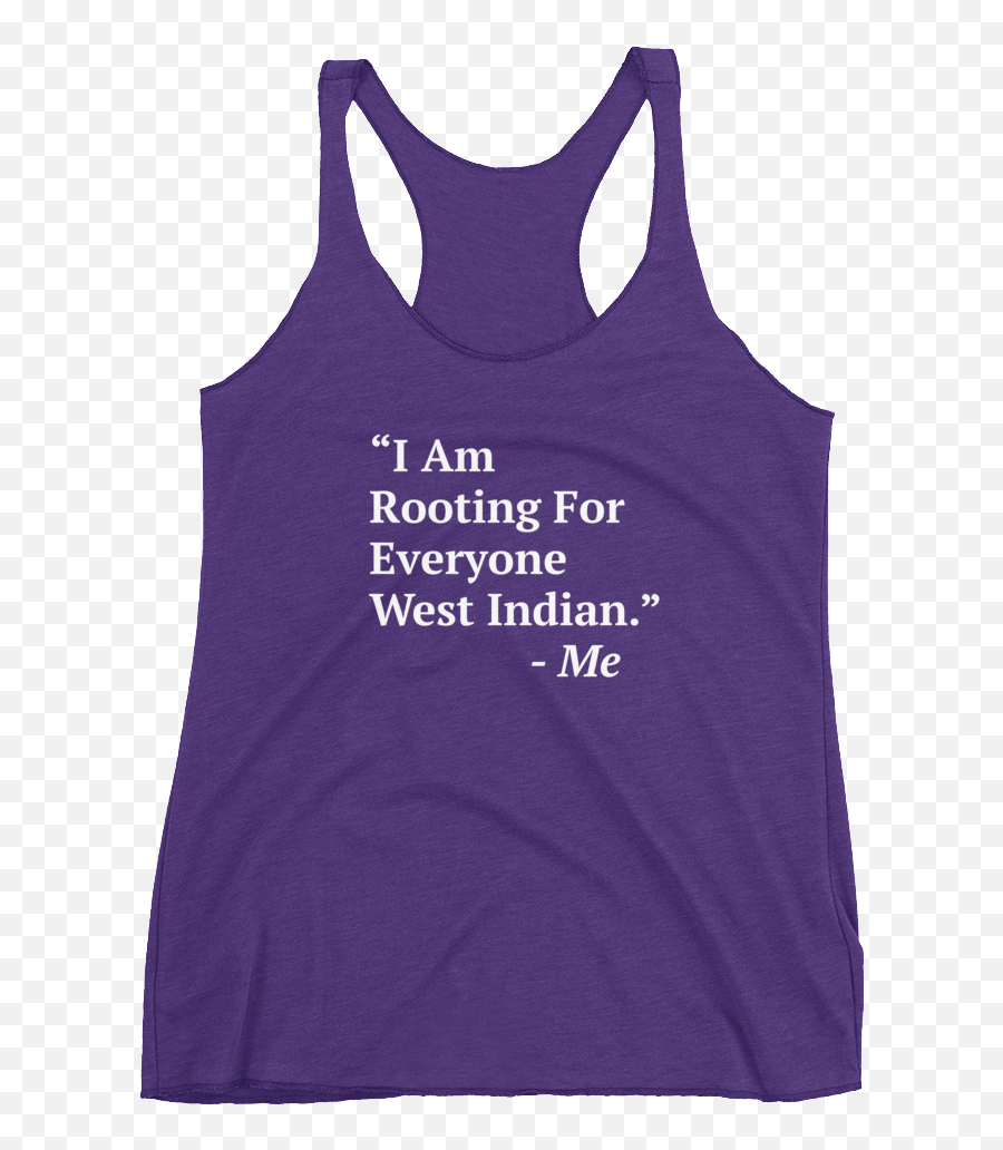 I Am Rooting West Indian Womenu0027s Racerback Tank Emoji,India Emoji