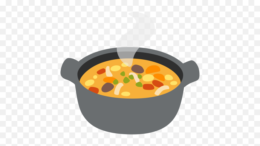 Pot Of Food Emoji,Pan Emoji