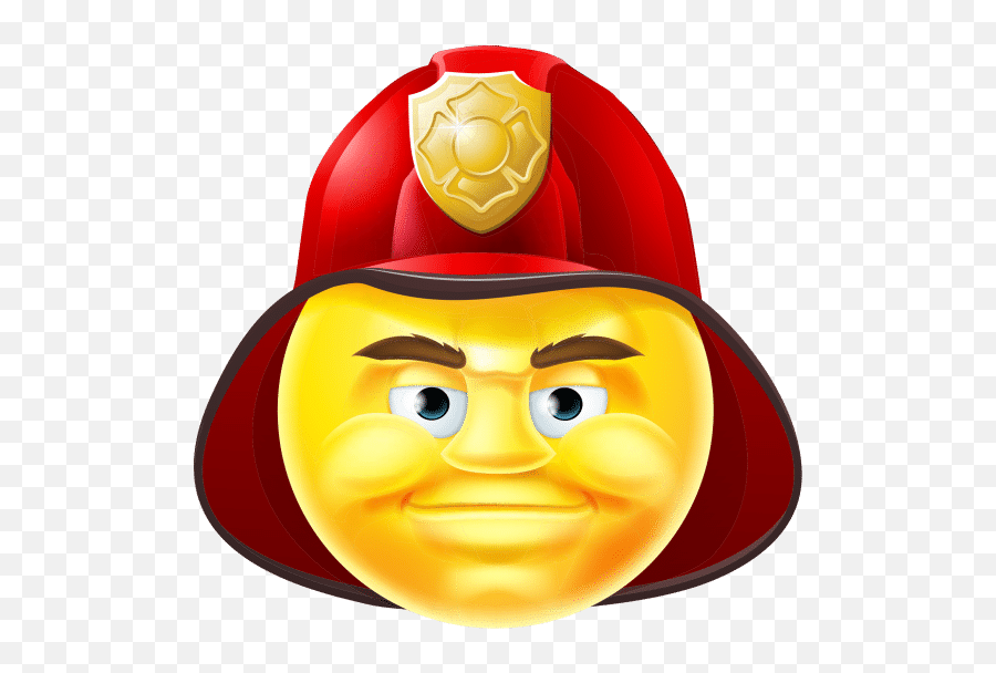 Firefighter Helmet - Canva Emoji,Firefighter Emoji