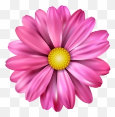 Pink Flower Transparent Image Watercolor Flowers Tutorial - Pink Flower Transparent Background Emoji,Boquet Emoji