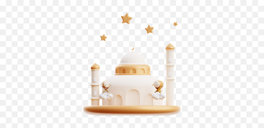 Mosque Building 3d Illustrations Designs Images Vectors Emoji,Mecca Cube Emoji