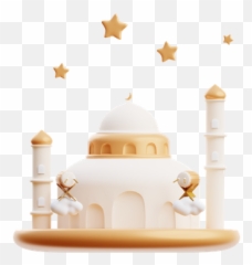 Mosque Building 3d Illustrations Designs Images Vectors Emoji,Mecca Cube Emoji