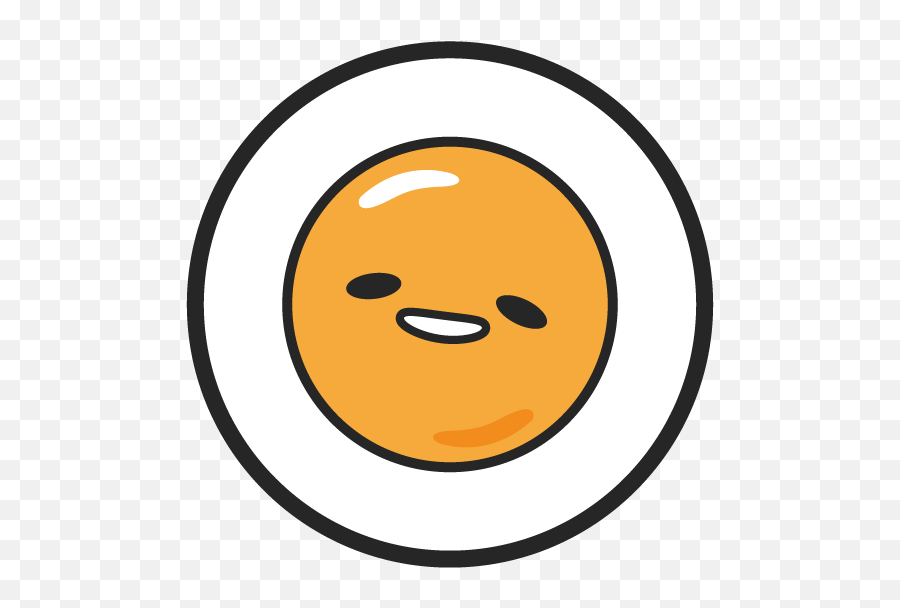 Gudetama Sanrio Lazy Egg - Cute Transparent Background Gudetama Png Emoji,Gudetama Emoticon