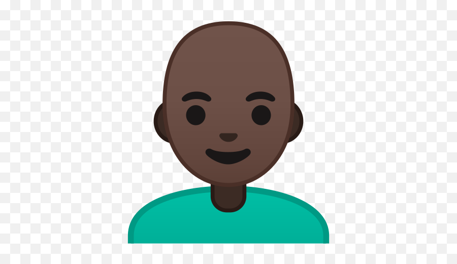 Dark Skin Tone Bald Meaning - Black Bald Emoji,Emoji 11.0