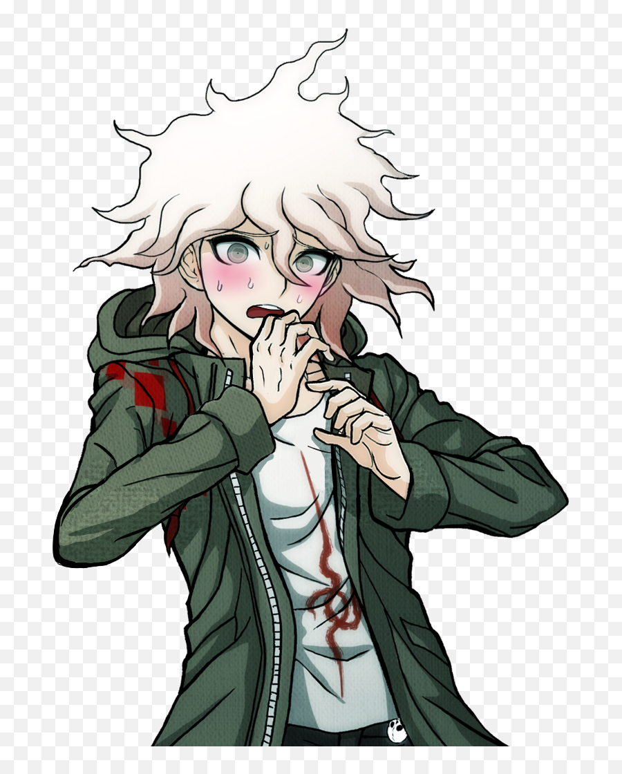 Komaeda Nagito Nagitokomaeda Sticker - Crazy Nagito Komaeda Sprites Emoji,Komaeda Emoji