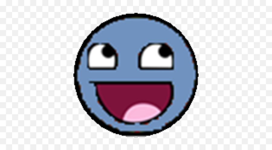 Blue Epic Face D - Roblox Happy Emoji,What Is Emoticon D