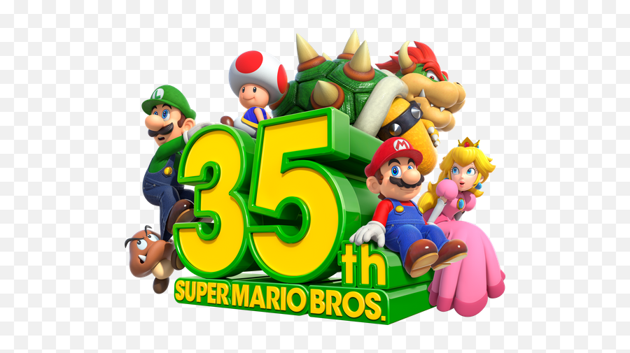 News Happy 35th Birthday Mario - The Pokécommunity Forums Super Mario 35th Anniversary Logo Png Emoji,Emoji Birthday Games