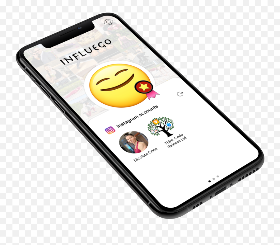 Influego - Smartphone Emoji,Emoticon Showing Ego