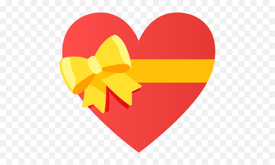 Aszlem2 - Tml Heart With Ribbon Emoticon Emoji,Elini Emoticon
