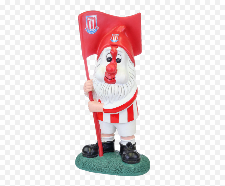 Stoke City Fc Store Flag Gnome Red One Size - Santa Claus Emoji,Lawn Gnome Emoticon