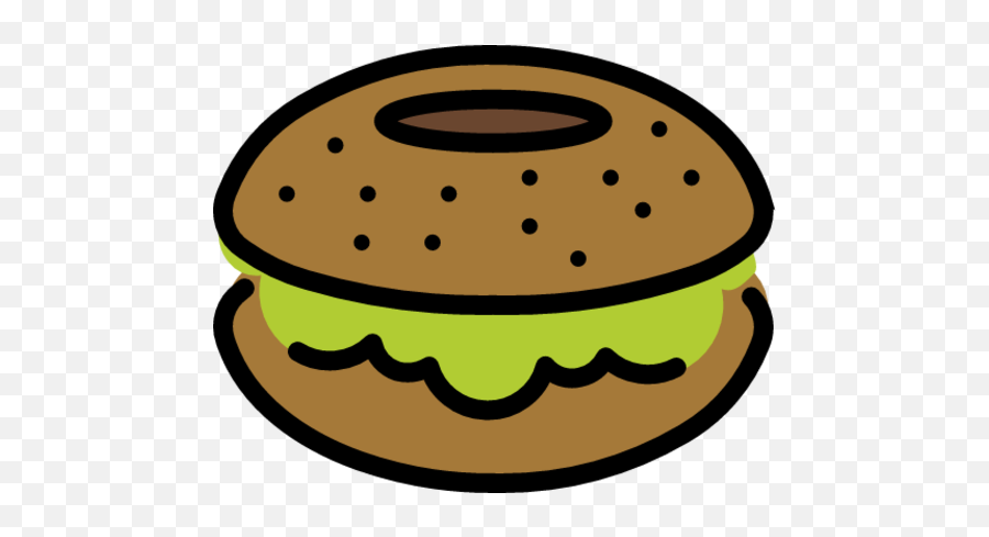 Bagel Emoji - Download For Free U2013 Iconduck Emoji,Food Emojis Orange