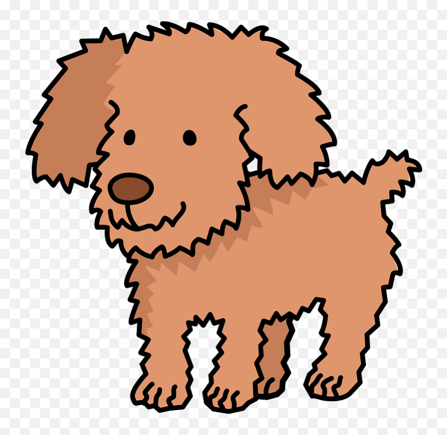 Poodle Dog Animal Clipart - Dog Clipart Png Poodle Emoji,Dog Emojis Poodle