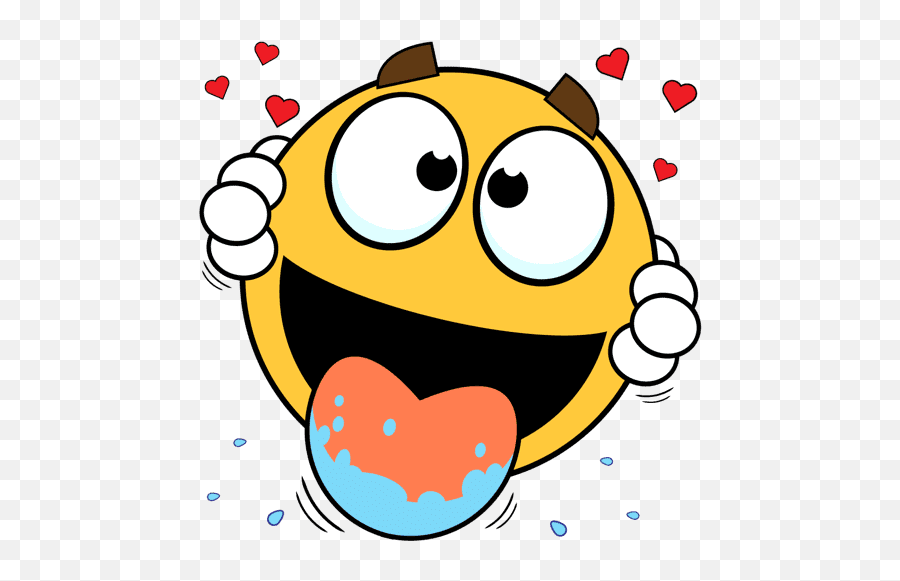Emoji Sticker - Happy,Meep Emoticon Dibujo